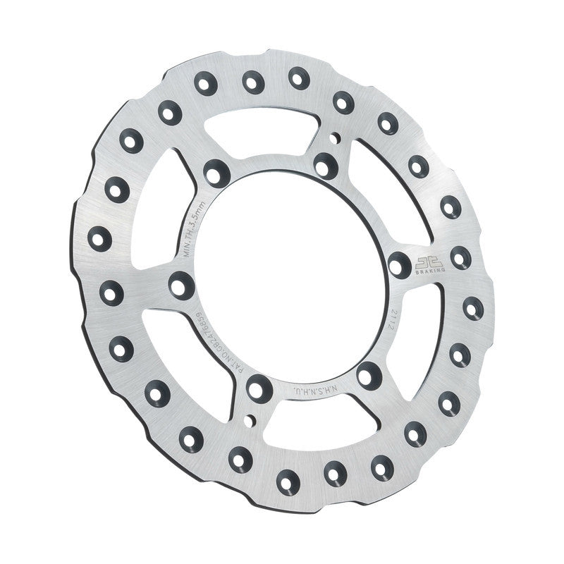 JT Self Cleaning Stainless Steel Brake Rotor
