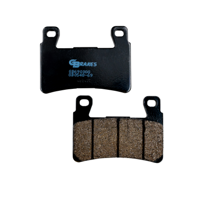 GBRAKES Brake Pads Semi Metallic