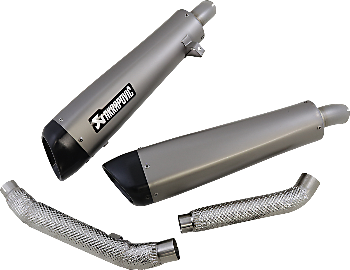Akrapovic Titanium Slip-On Line Muffler