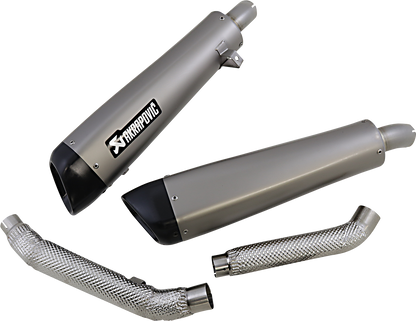 Akrapovic Titanium Slip-On Line Muffler