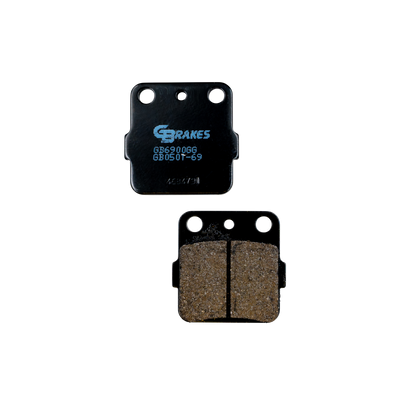 GBRAKES Brake Pads Semi Metallic