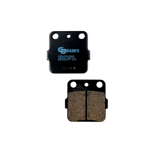 GBRAKES Brake Pads Semi Metallic