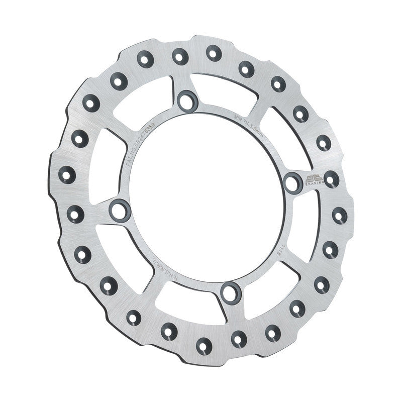 JT Self Cleaning Stainless Steel Brake Rotor