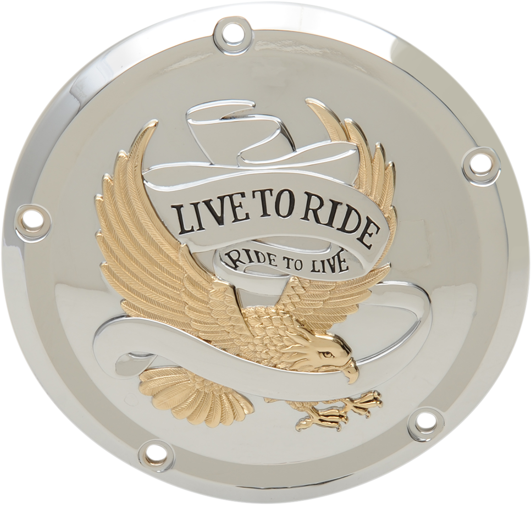 Drag Specialties Live To Ride Derby Cover
