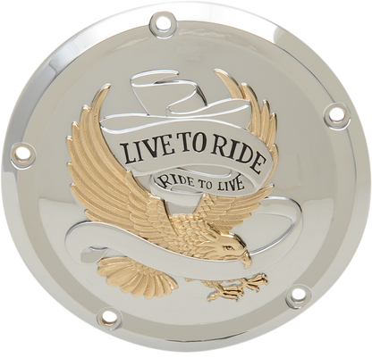 Drag Specialties Live To Ride Derby Cover