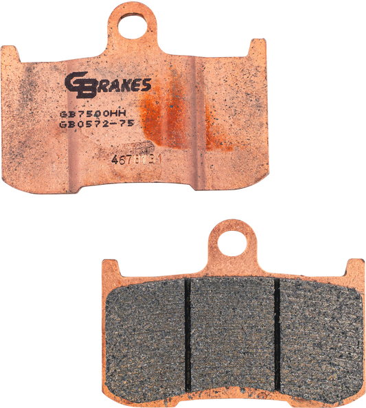 GBRAKES Brake Pads Sintered Ceramic