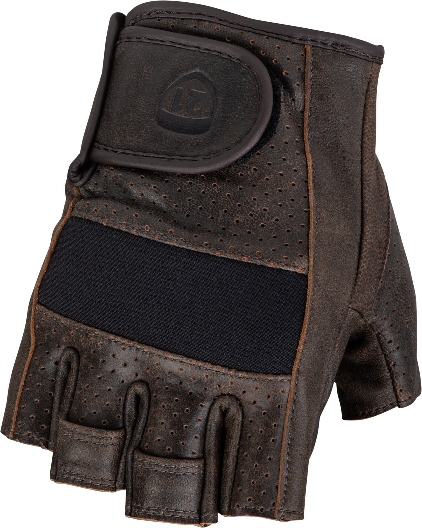 HIGHWAY 21 Half Jab Perforated Gloves