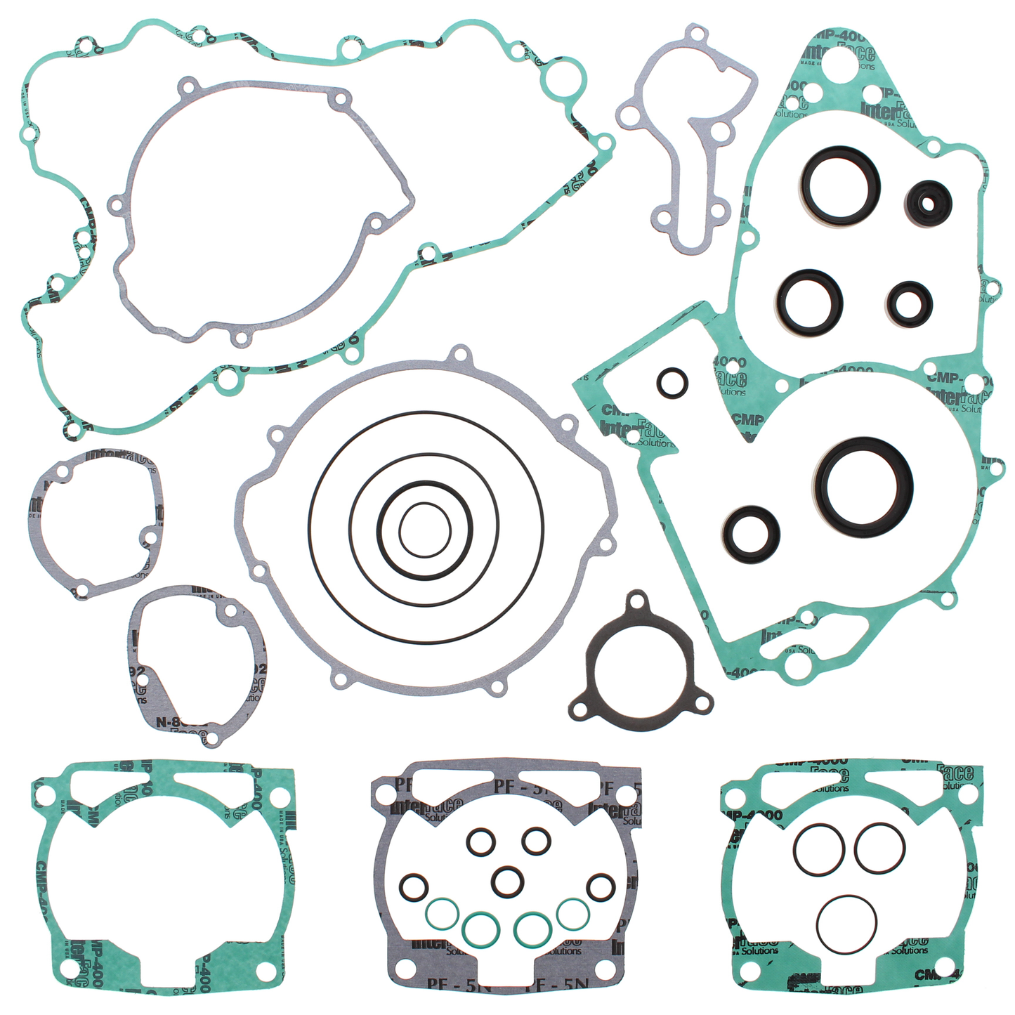 Vertex Complete Gasket Kit w/Oil Seal