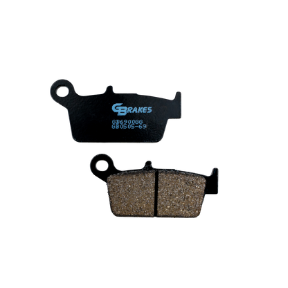 GBRAKES Brake Pads Semi Metallic