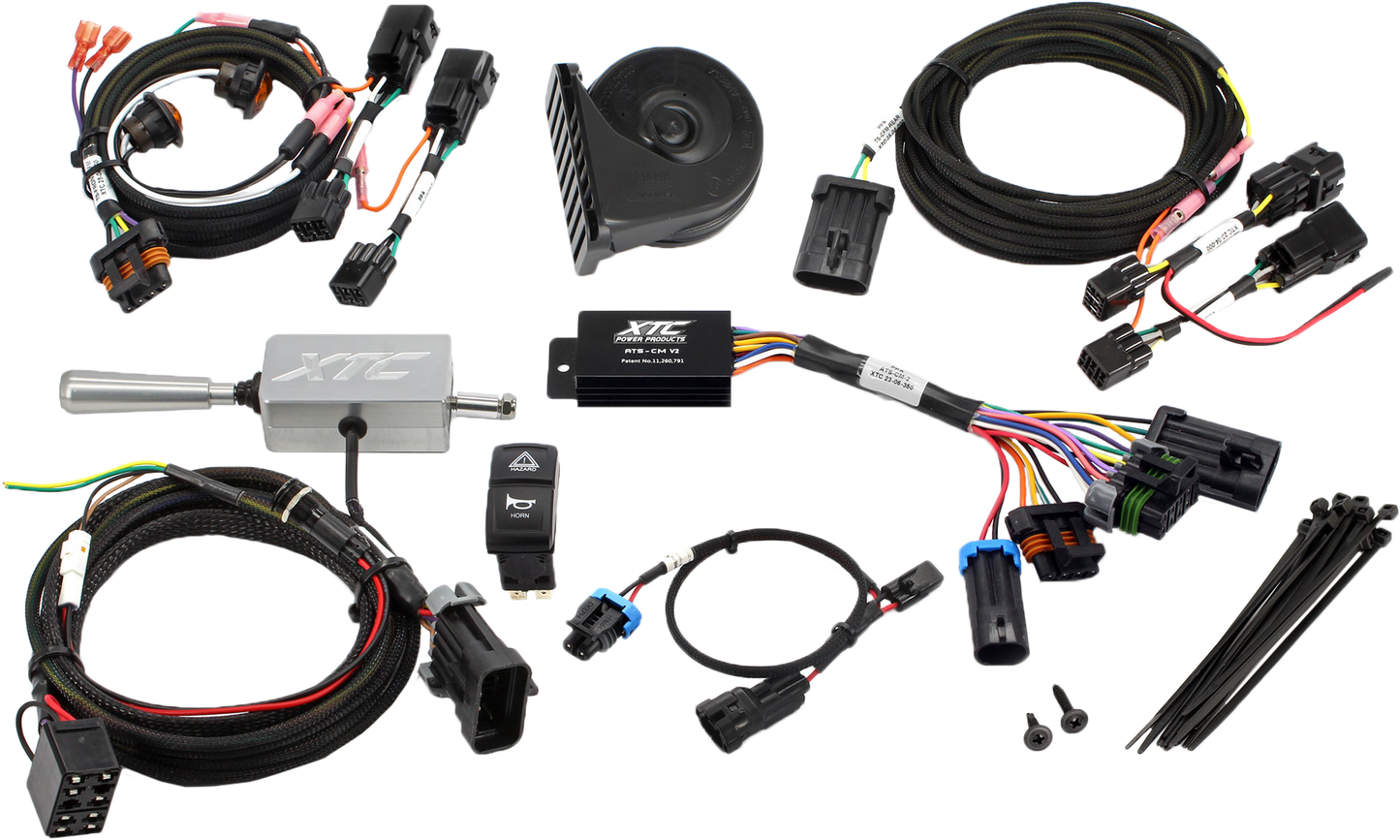 XTC POWER PRODUCTS ATS Turn Signal Kit W/Billet Lever
