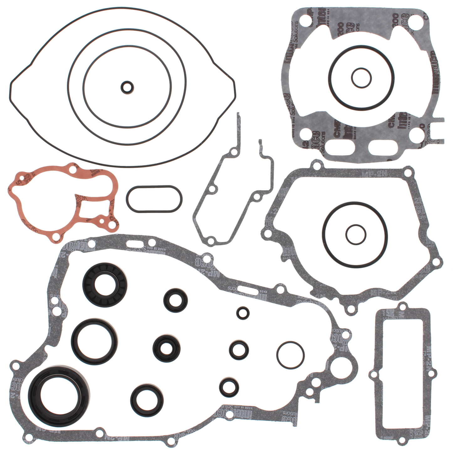 Vertex Complete Gasket Kit w/Oil Seal