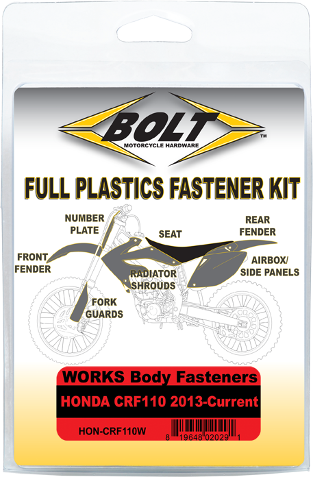 BOLT Full Body Work Fastener Kit