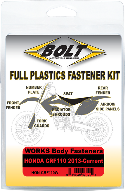 BOLT Full Body Work Fastener Kit