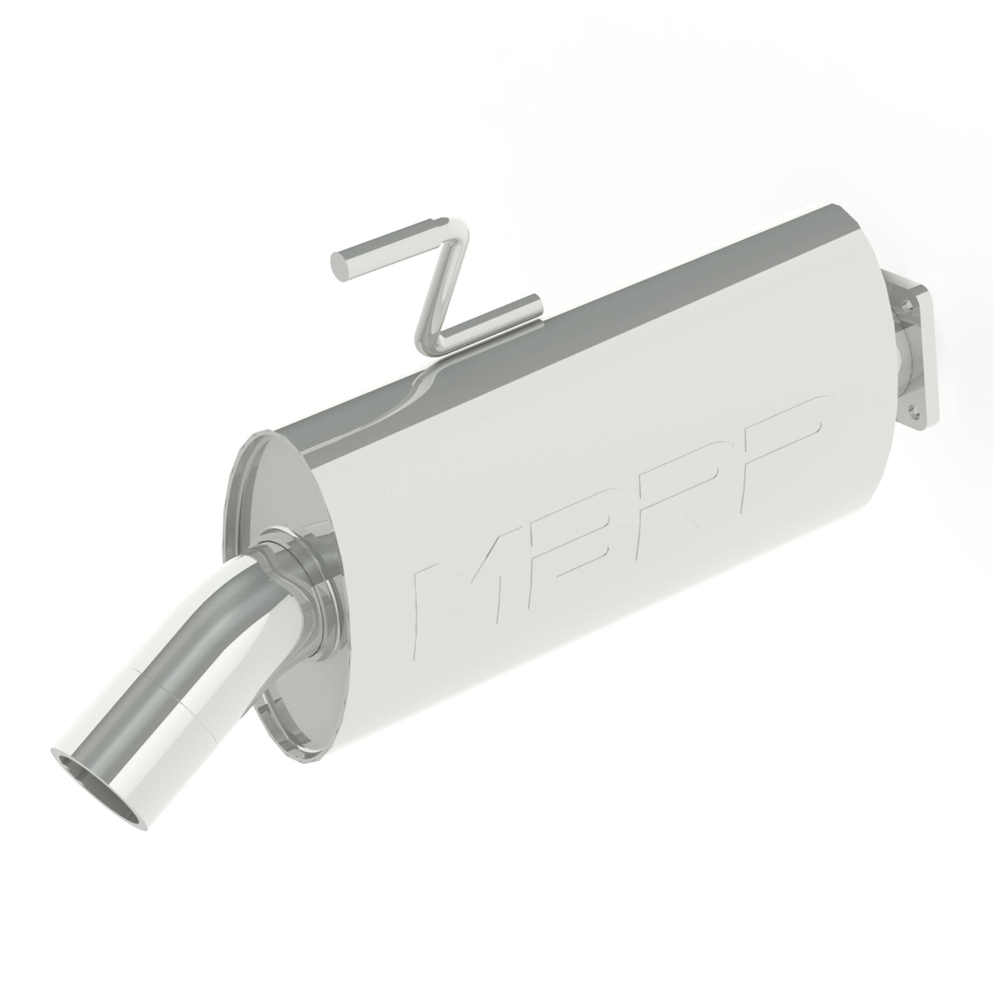 MBRP Single Slip-On System w/ Oval Muffler