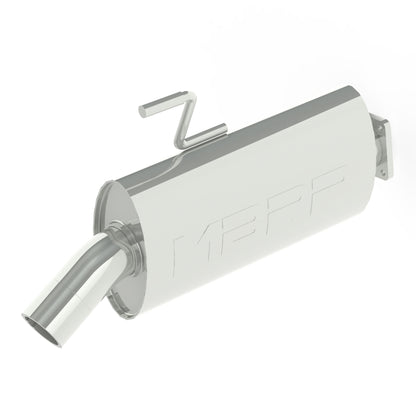 MBRP Single Slip-On System w/ Oval Muffler
