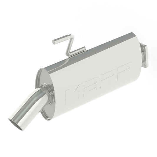 MBRP Single Slip-On System w/ Oval Muffler