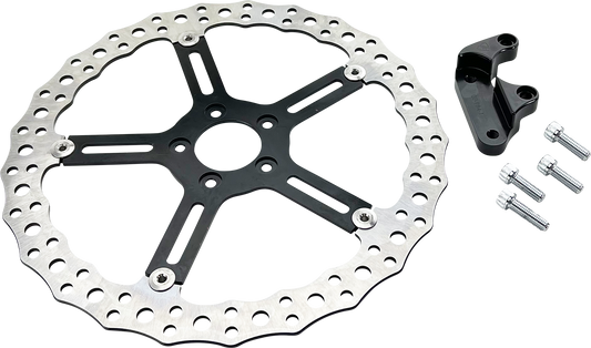 Arlen Ness 15" Big Brake Jagged Floating Rotor Kit