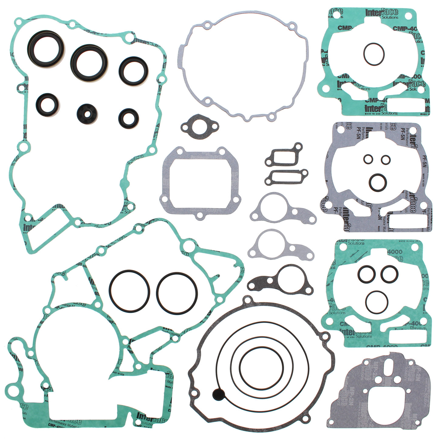Vertex Complete Gasket Kit w/Oil Seal