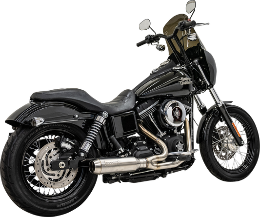 Bassani Xhaust 2-into-1 Ripper Exhaust System with Super Bike Muffler