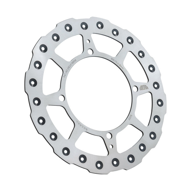 JT Self Cleaning Stainless Steel Brake Rotor