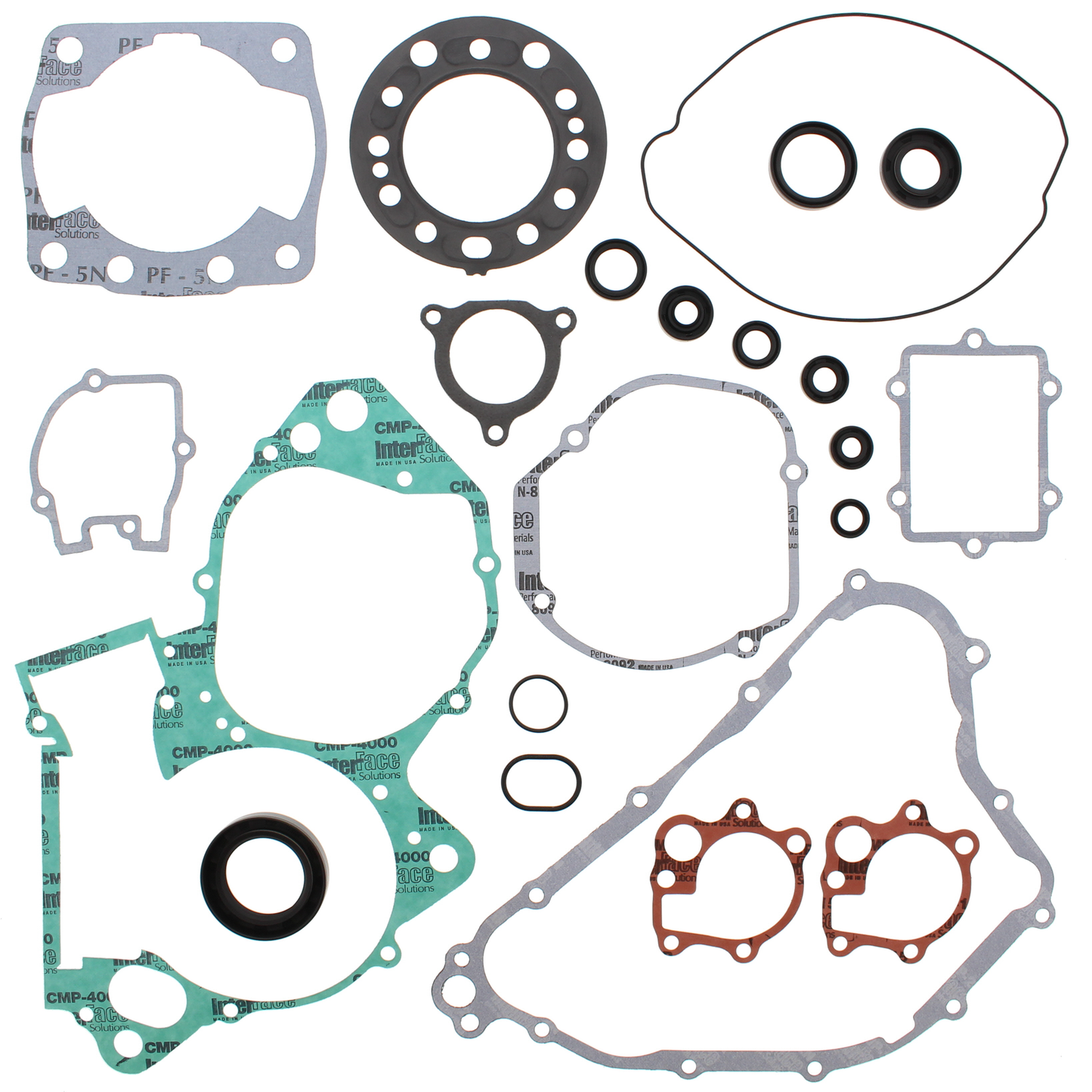 Vertex Complete Gasket Kit w/Oil Seal