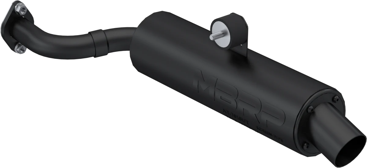 MBRP Single Slip-On System w/Utility Muffler
