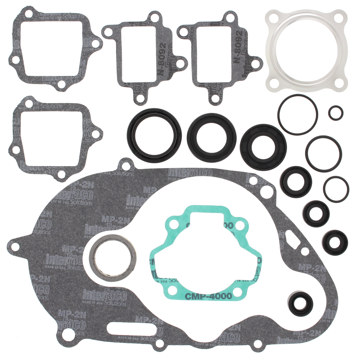 Vertex Complete Gasket Kit w/Oil Seal
