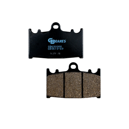 GBRAKES Brake Pads Semi Metallic