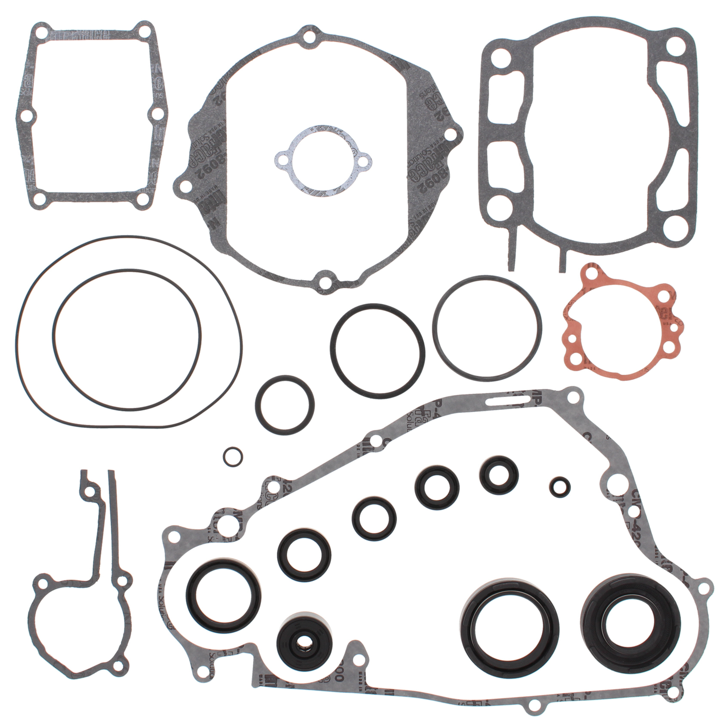 Vertex Complete Gasket Kit w/Oil Seal