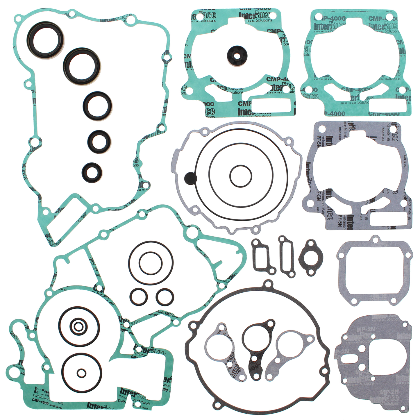 Vertex Complete Gasket Kit w/Oil Seal