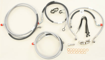 GBRAKES 2 Line Front Brake Line Kit