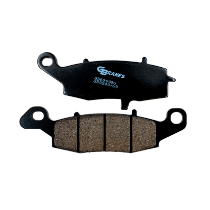 GBRAKES Brake Pads Semi Metallic