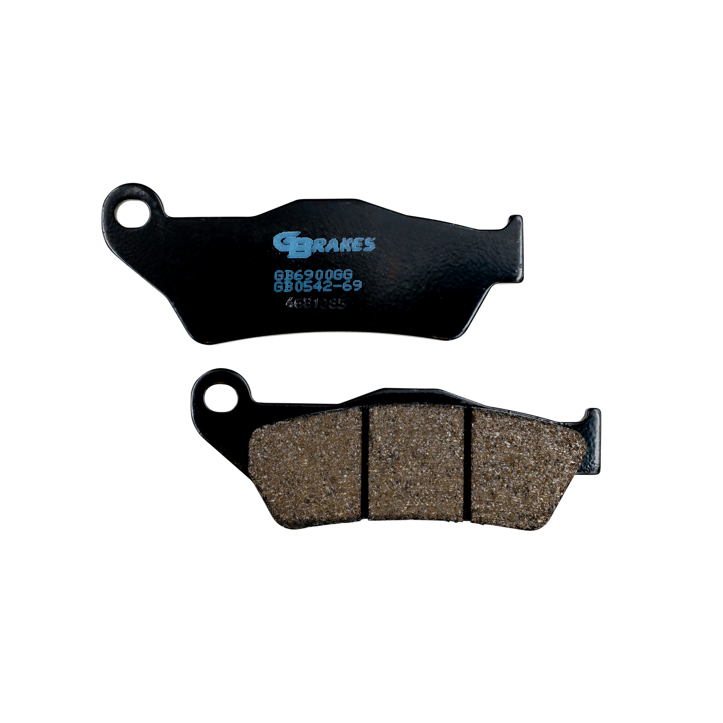 GBRAKES Brake Pads Semi Metallic
