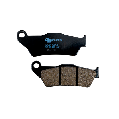 GBRAKES Brake Pads Semi Metallic