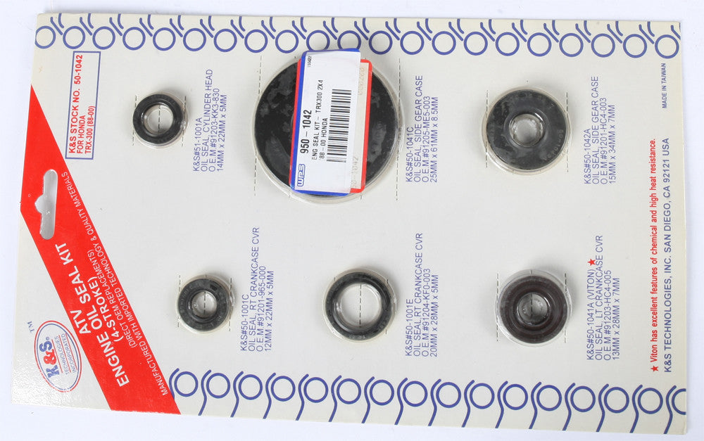 K&S Engine Oil Seal Kit