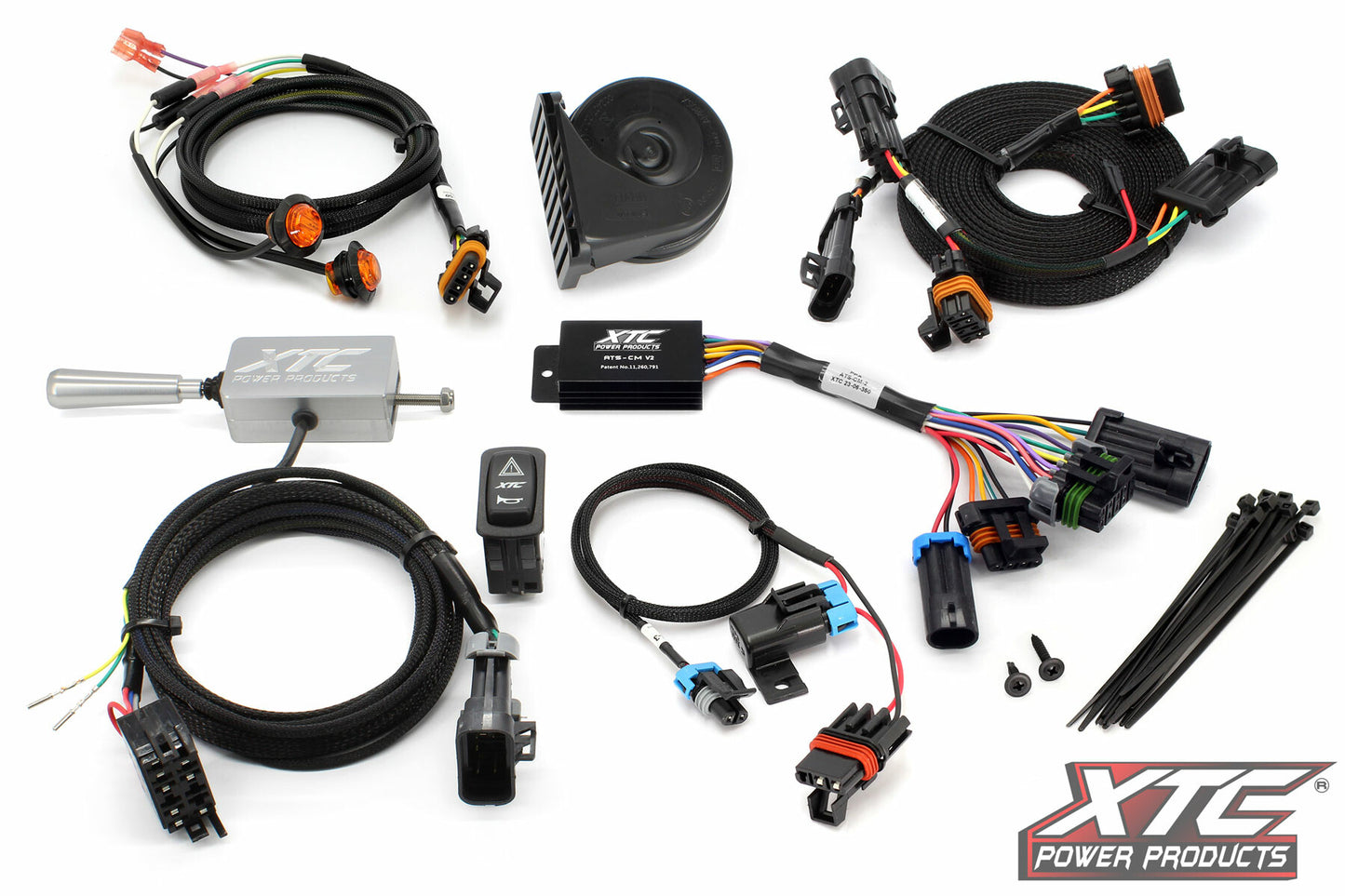 XTC POWER PRODUCTS ATS Turn Signal Kit W/Billet Lever