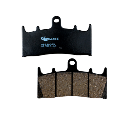 GBRAKES Brake Pads Semi Metallic