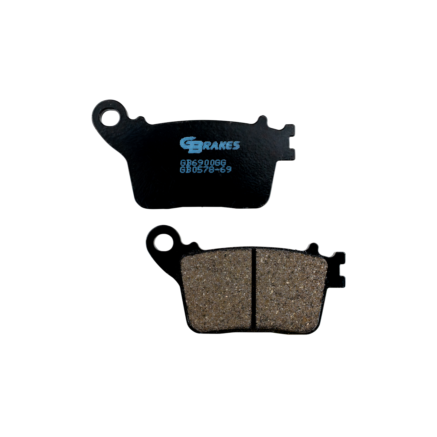 GBRAKES Brake Pads Semi Metallic