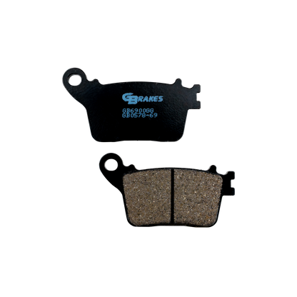 GBRAKES Brake Pads Semi Metallic