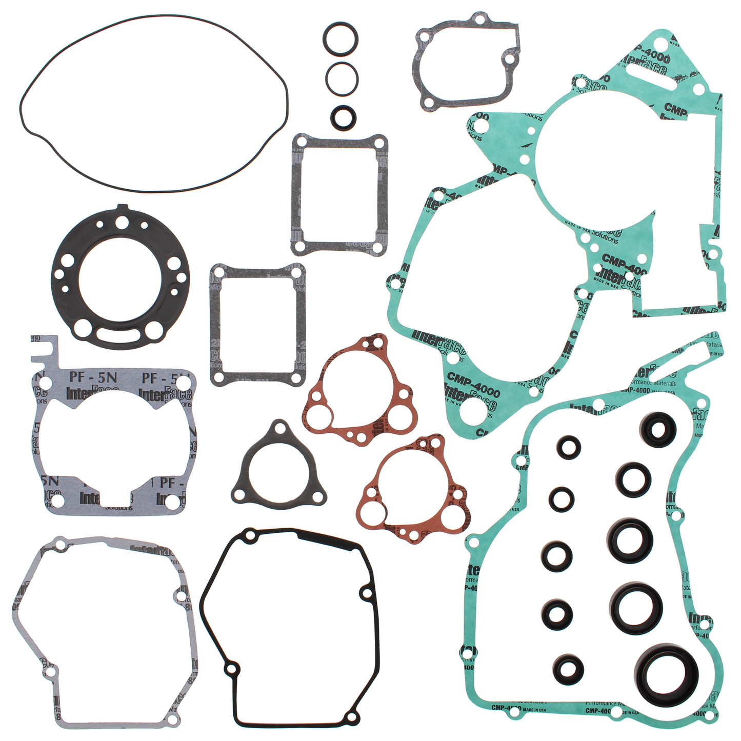 Vertex Complete Gasket Kit w/Oil Seal