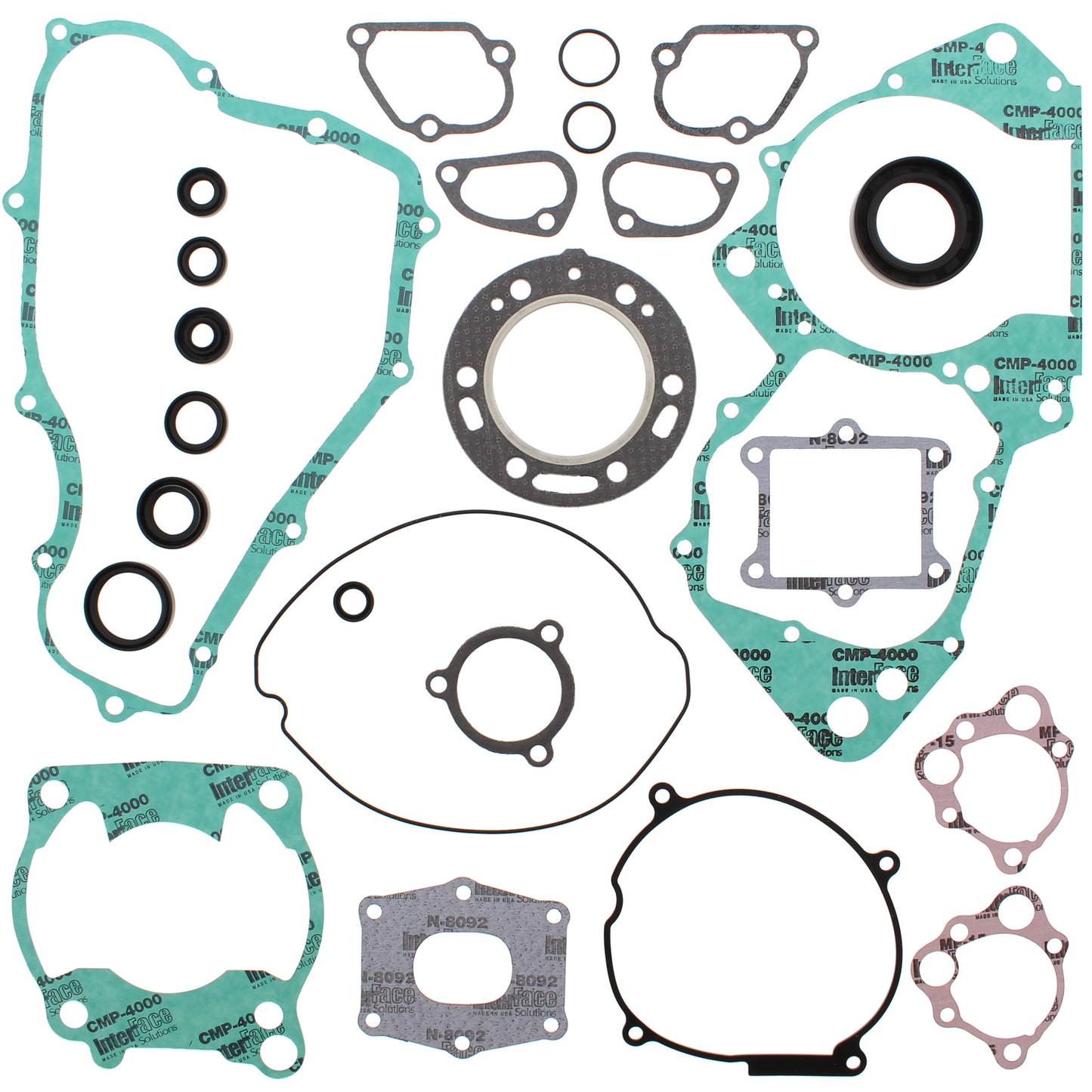 Vertex Complete Gasket Kit w/Oil Seal