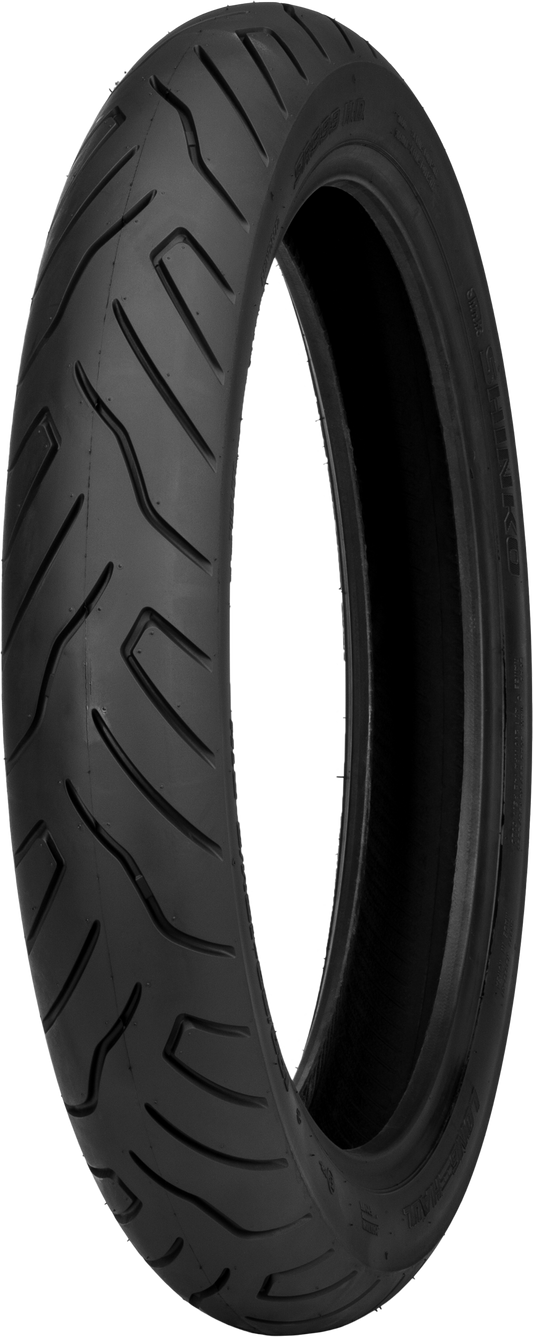 SHINKO SR 999 Long Haul Black Wall Tire