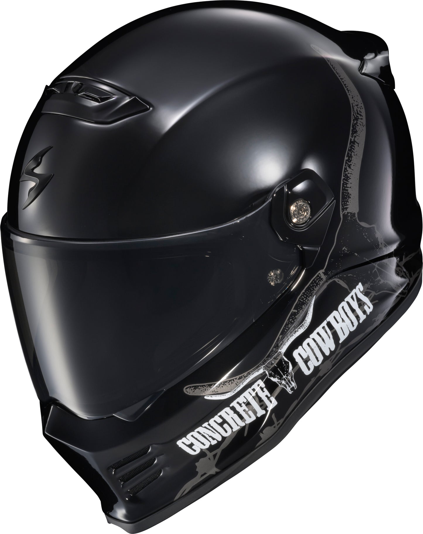 SCORPION EXO 2026 Covert FX Concrete Cowboys Full Face Helmet