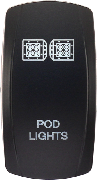 XTC POWER PRODUCTS Dash Switch Rocker Face