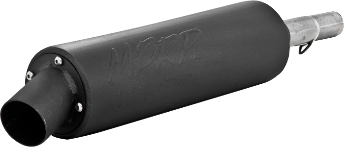 MBRP Single Slip-On System w/Utility Muffler