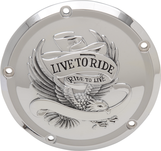 Drag Specialties Live To Ride Derby Cover