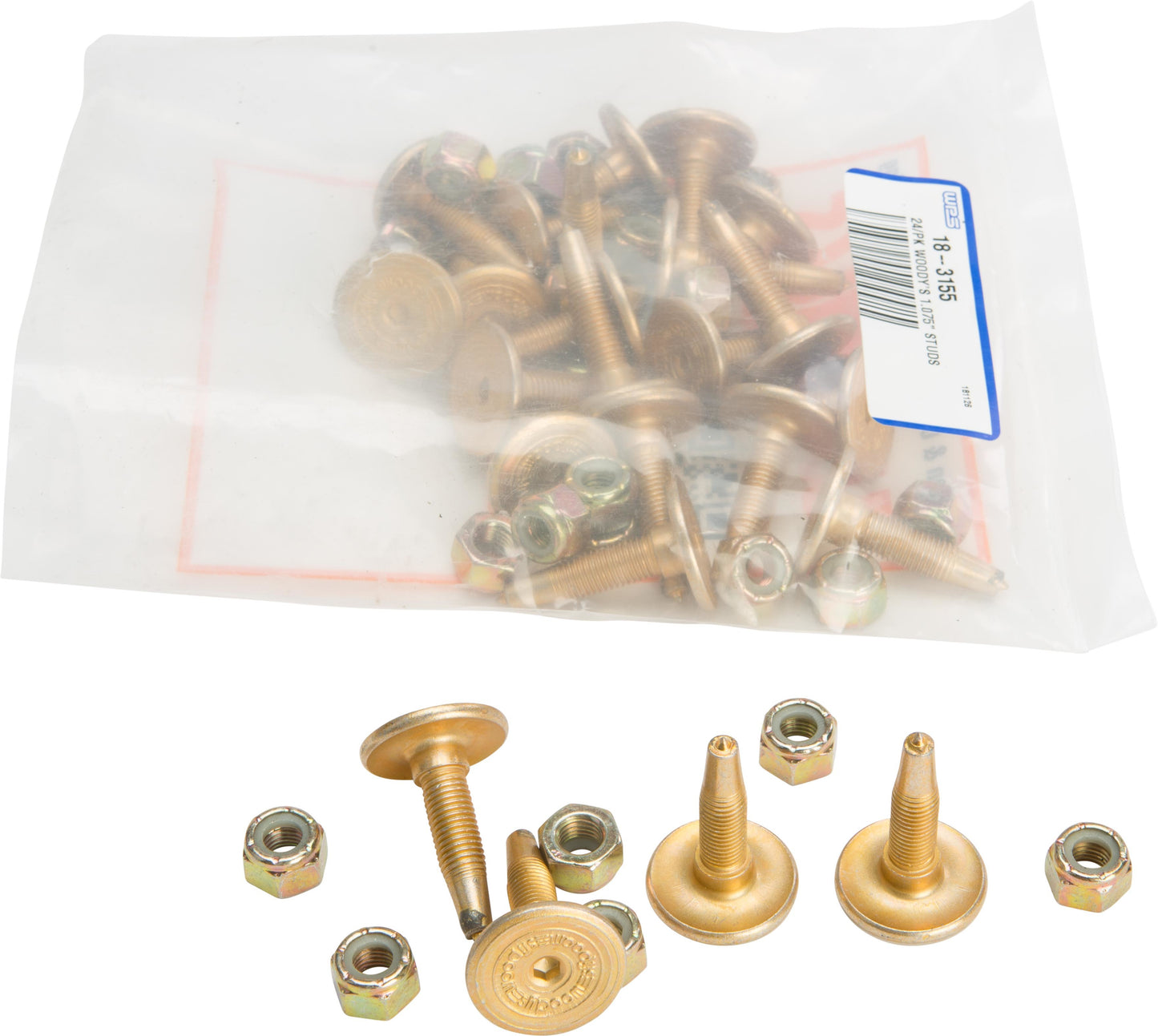 WOODYS Gold Digger Carbide Traction Master Stud
