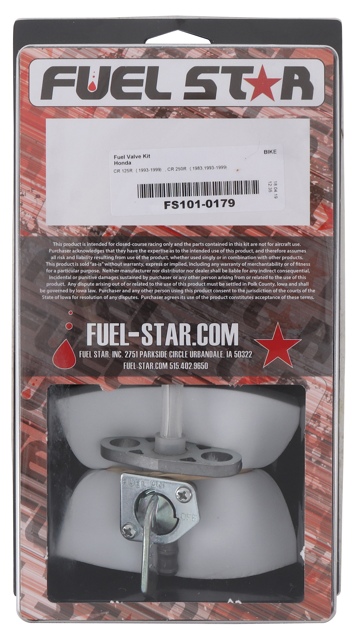All BallsFuel Valve