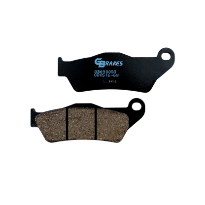GBRAKES Brake Pads Semi Metallic