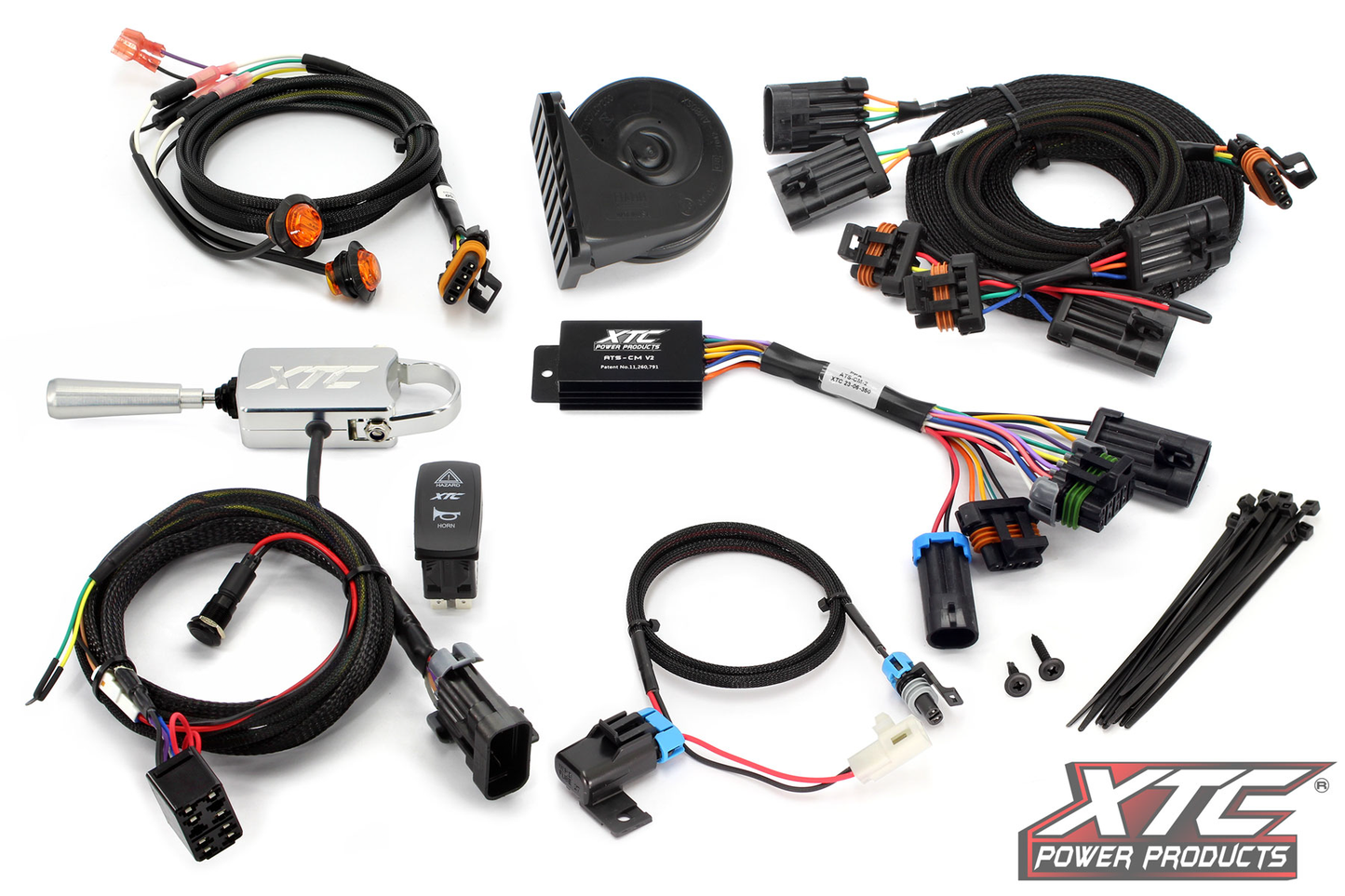 XTC POWER PRODUCTS ATS Turn Signal Kit W/Billet Lever